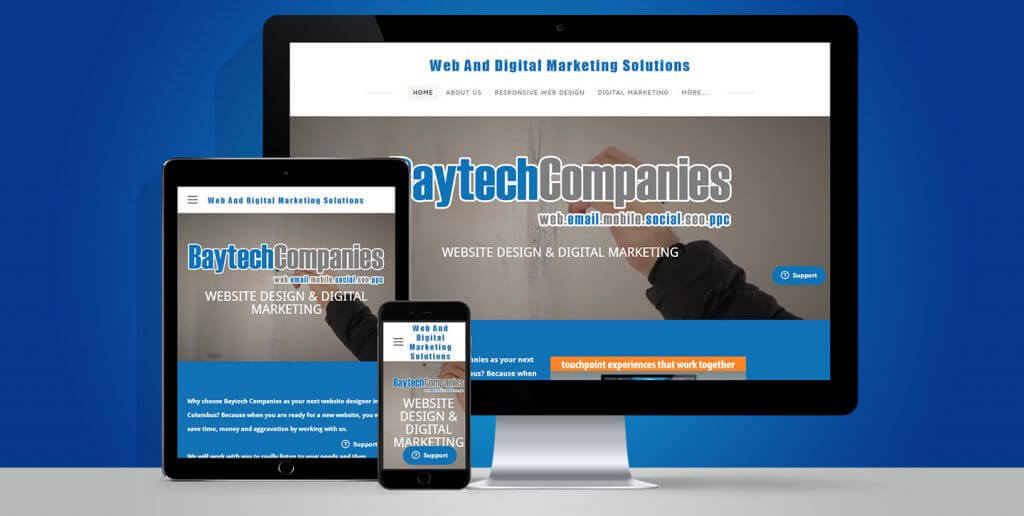 The best website design agency in Columbus - Baytech Companies